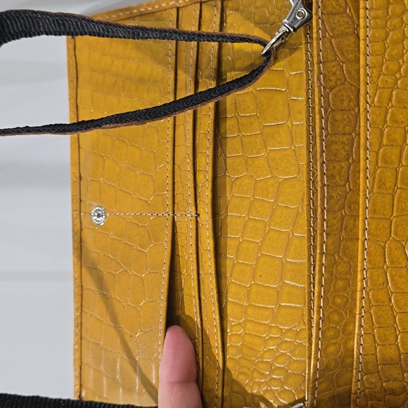 ✨️4/$20 Croc Embossed Small Genuine Leather Crossbody Bag, Removeable Strap - Picture 11 of 16